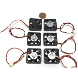 6 Pieces Fan Small 3cm 7mm 12v 3007 30mm CNC Blow brushless 2pin v6 A31