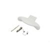 Ariston C00116580 Creda Hotpoint Washing Machine White Door Handle Kit