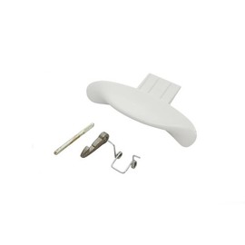 Ariston C00116580 Creda Hotpoint Washing Machine White Door Handle Kit