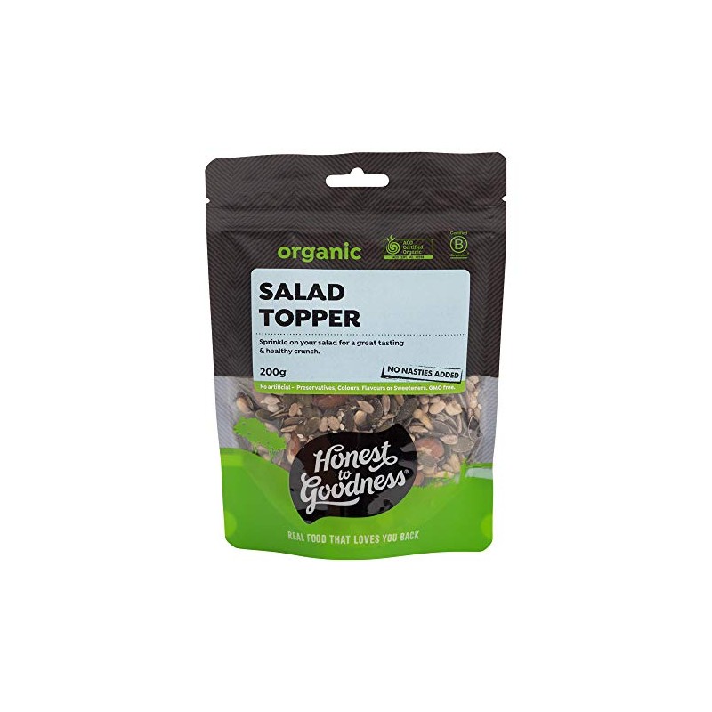 Honest to Goodness, Organic Salad Topper, 200 g Hand-Blended Mix,
