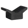 Attwood 11202-1 Boat Trailer Rubber Bow Stop V-Block, Black, 4-Inch