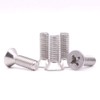 1/4-20 x 1 (30 Pack) Phillips Flat Head Machine Screws,
