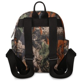 Forest Tree Camo Mini Backpack Purse for Women, Leaves Camouflage Lightweight Small Backpack Casual Travel Bag Daypack for Girls Children Teens Adult School Backpack