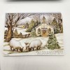 Susan Winget One LANG Linen POP UP Christmas Card Envelope
