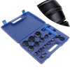 14pcs Hollow Punch Kit Gasket Hole Punch Set 5mm to