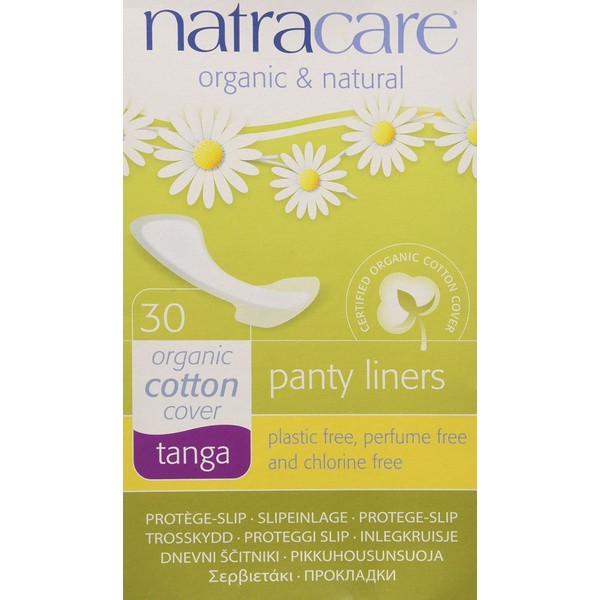 Natracare Thong Panty Liners 12 Pack, 360 Liners Total