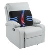 HOMBYS Lumbar Support Pillow for Recliner Chair, Memory Foam Back