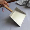 VBQFDPH Compact Dust Pan - Mini Stainless Steel Handheld 8.5