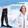 2Pairs Ktinnead 20-30mmHg Thigh High Compression Stockings for Women, Thigh