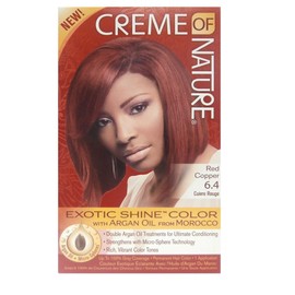 Creme Of Nature Hair Colour - Hair Colour Exotic Shine Colour Red Copper 6.4