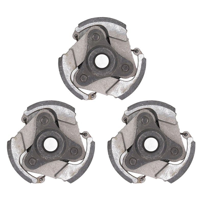 3pcs Clutch Pad Assembly Aluminium Clutch Replacement Pad for Quad