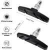 TUHDWJ 2 Pairs V Bike Brake Pads, 70mm V Brake