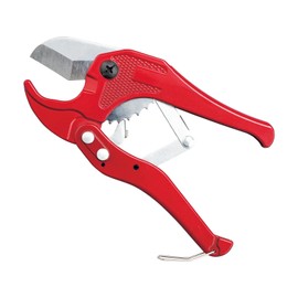 Como Life Ratcheting Type Waste Scissors, PVC Cutter, Cutting Ability Approx. 1.2 inches (30 mm), Waste Scissors, PVC Pipe Cutter, Ratcheting Type, Waste Scissors, DIY, Coarse Garbage, Disposal, Waste