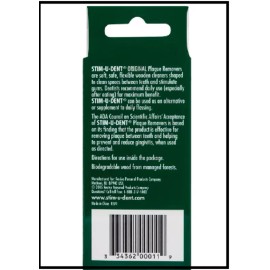 Stim-U-Dent Plaque Removers 24 Packs of 25 Picks/Pack (600 Picks) - Mint Flavor
