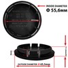 Biomar Labs VW 5G0601171 Volkswagen 66mm Black No Fear Eyes