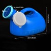 2000ml Large Capacity Men's Urinal Bottle,Elderly Plastic Urine Collector with