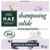 N.A.E. - Certified Organic Solid Shampoo - Daily Use for Normal Hair - Organic Rice and Organic Lavender Extracts - Vegan Formula - 99% Ingredients of Natural Origin - 85g Soap