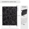 Y YOMA File Folder with Outside Pocket, 8.5 x 11-Inch,