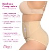 For Moms Panty Faja Postparto Nude Alta Compresión Ajustable Talla