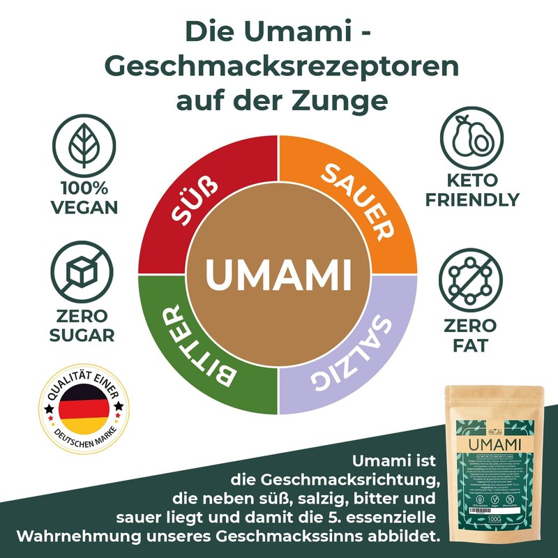He-Ju Umami Spice Mix, 200 g, Umami Spice Vegan, No