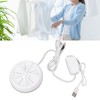 Mini Ultrasound Washing Machine USB Portable Turbine Cleaning 4 Level