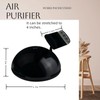 Car Air Purifier with Phone Holder 6.3 Inch Base Expandable
