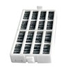 jojofuny 2sets Fridge Air Purifier Odor Carbon Filtration Easy Install