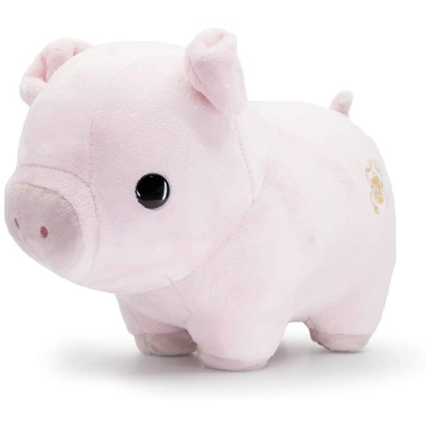 Bellzi Pink Pig Cute Stuffed Animal Plush Toy - Adorable Soft Pig Toy Plushies and Gifts - Perfect Present for Kids, Babies, Toddlers - Piggi