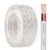MOOKEERF 22 AWG 2 Conductor Stranded Shielded Plenum Cable 50FT