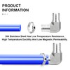 TAISHER 1PCS 304 Stainless Steel 90 Degree Elbow Pex Fittings,
