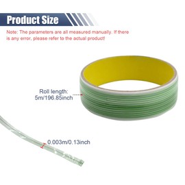 5M Cutting Tape Films, Finish Line Vinyl Wrap Cutting Tape Roll, Car Wrapping Graphic Tape, Knifeless Tape Design Line, Auto Film Cut Tools for Car Motorcycle Boat (16.4 ft)