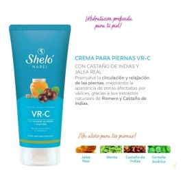 Crema Para Piernas Vr-c Anti-varices Shelo Nabel 250ml