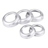 5Pcs Car Volume &amp; Air Conditioning Knobs Button Trim Cover