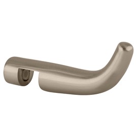 C.R. Laurence S0RH1BN CRL Brushed Nickel Designer Series Sleeve-Over Robe Hook