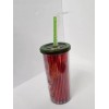 Elf Christmas Travel Cup Smiling My Favorite Red Green Straw