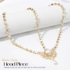 Brishow Crystal Head Chain Jewelry Gold Rhinestone Headpiece Boho Bridal