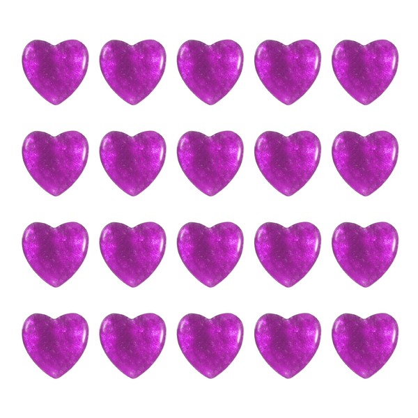 PATIKIL Heart Crystals Stone, 20 Pcs Natural Crystal Polished Love