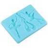 Ballet Dancer Silicone Mold Ballet Shoes Fondant Chocolate Molds