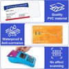 10 Pcs Card Protector Sleeves, 31 Mil Soft Clear Plastic,