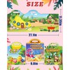 Benresive Reusable Sticker Book for Toddlers 2-4 Years, 3 Sets