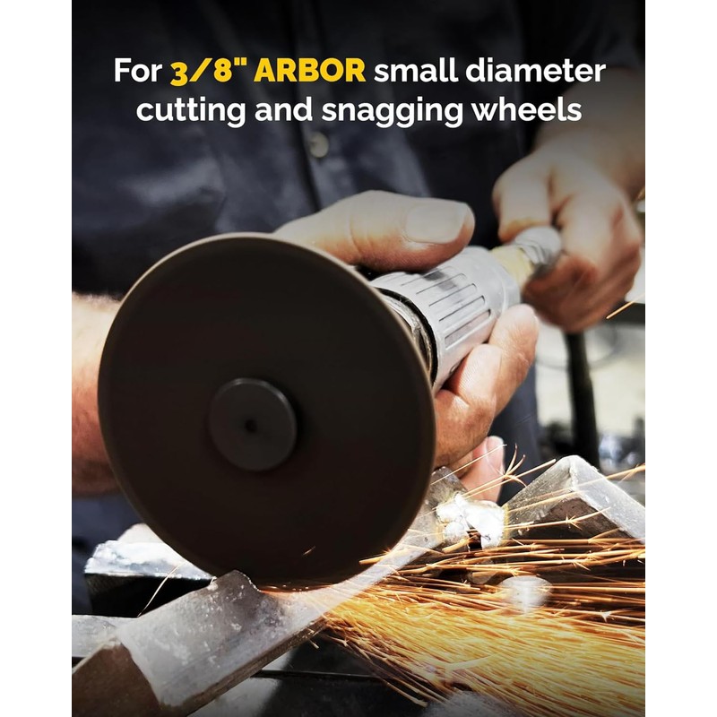 Cut Off Wheel Mounting Mandrel 1/4" & 3/8" Arbor Hole