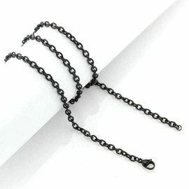 Fashion Jewelry FAMILY MEMORIAL WING Black Fashion Jewelry large pendant 18" necklace men women