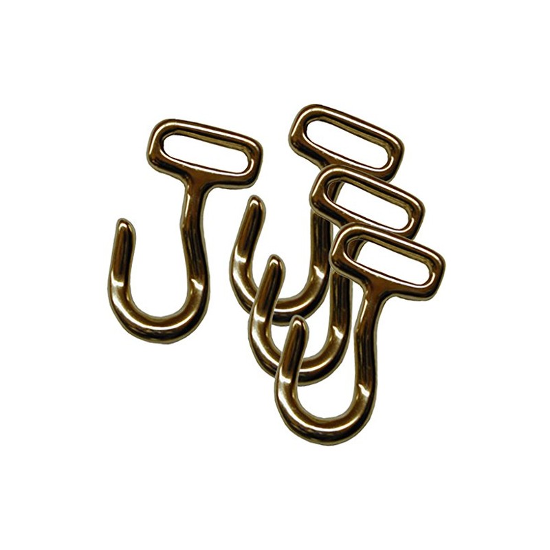 Outfitters Supply Solid Brass Decker Hooks for Pack Saddle, Set