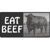 Eat Beef #2 Photo License Plate