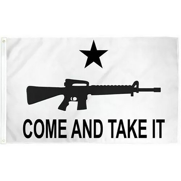 3X5 Come And Take It Rifle 2nd Amendment Tyranny Gun