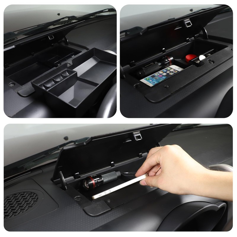 LLKUANG Dashboard Storage Tray Dash Storage Box Compatible with Toyota