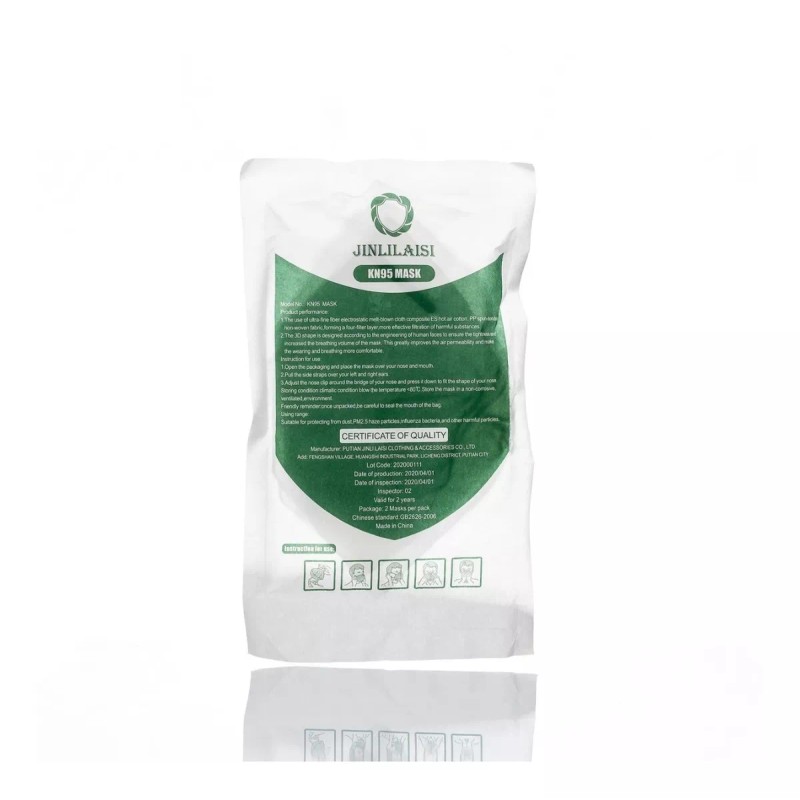JINLILAISI Cubreboca Kn95 Certificado En Cada Pieza Max Protección 10pz