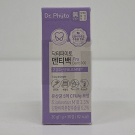 Doctor Pyto Dr. Phyto Dentibag PRO Oral Lactobacillus M18 6 boxes / 닥터파이토 덴티백 PRO 구강유산균M18 6박스