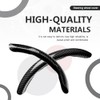 3pcs Universal Carbon Fiber Steering Wheel Cover - Anti-Slip &