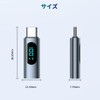 YFFSFDC USB Type C Converter Adapter, LED Watt Screen Display,
